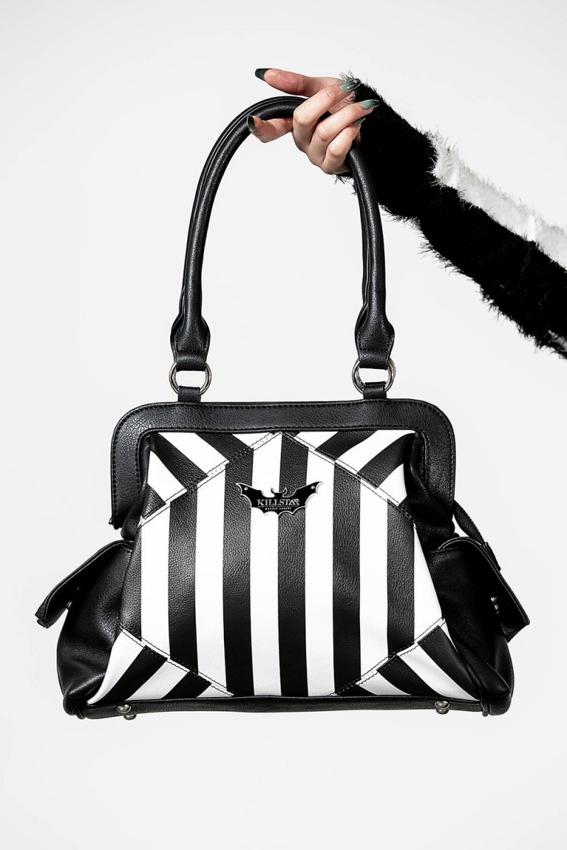 Killstar Never Trust The Living Handbag Černé | NCDOMX-347