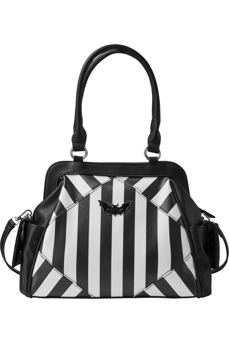 Killstar Never Trust The Living Handbag Černé | NCDOMX-347