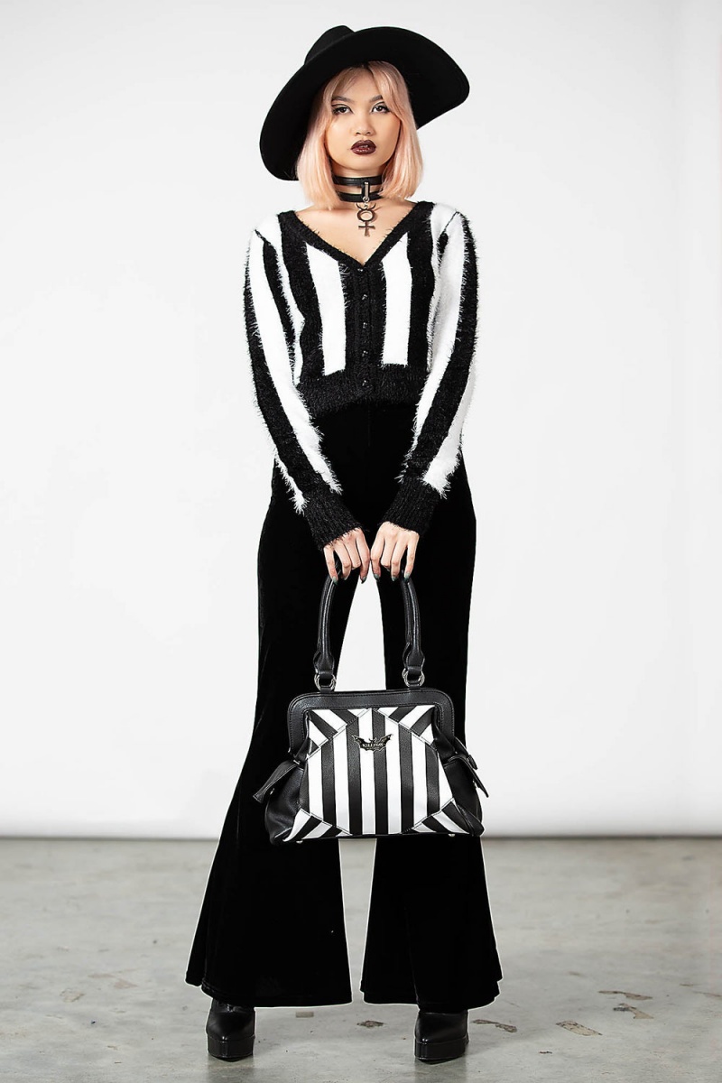 Killstar Never Trust The Living Handbag Černé | NCDOMX-347