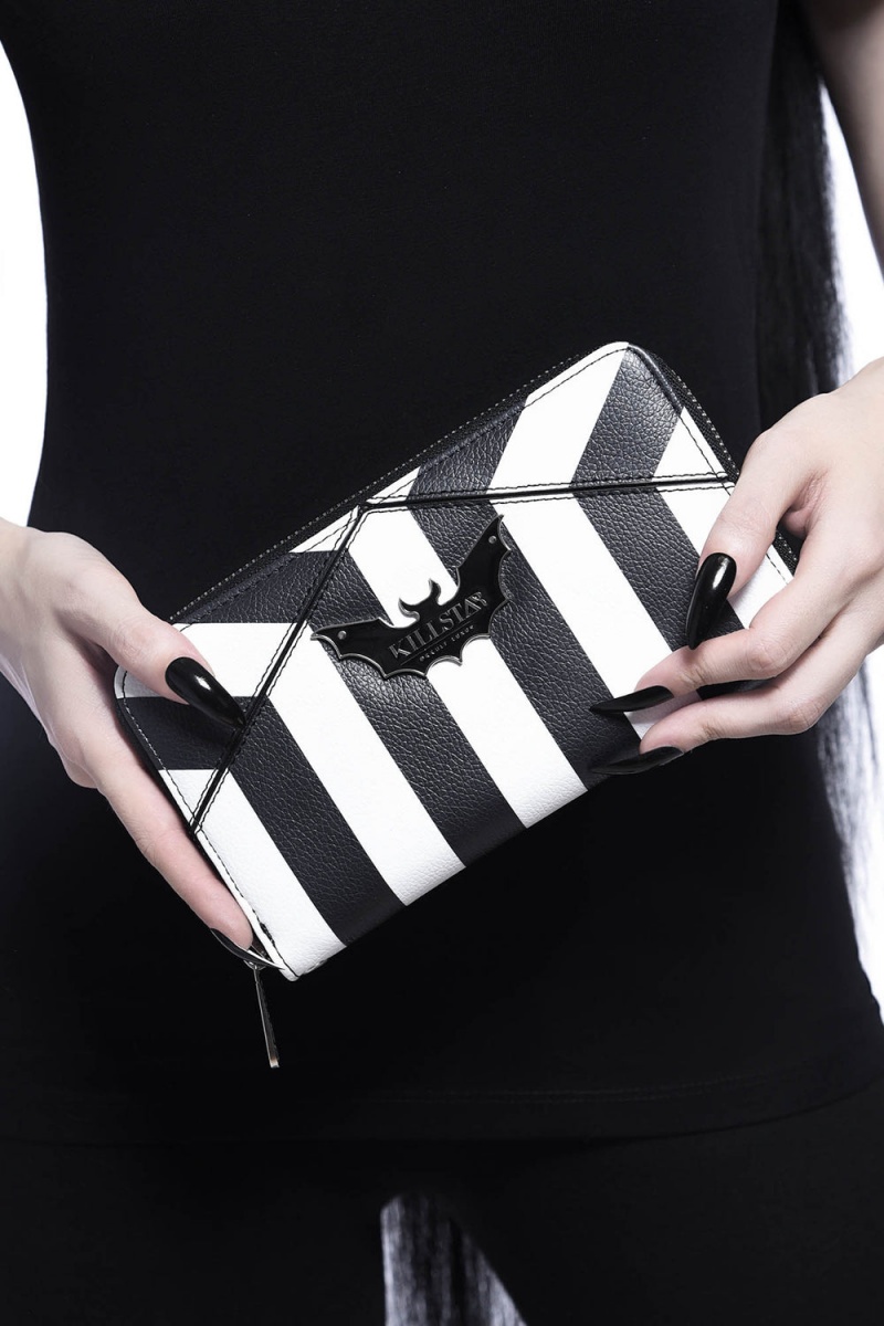 Killstar Never Trust The Living Wallet Černé | TBPZGO-802