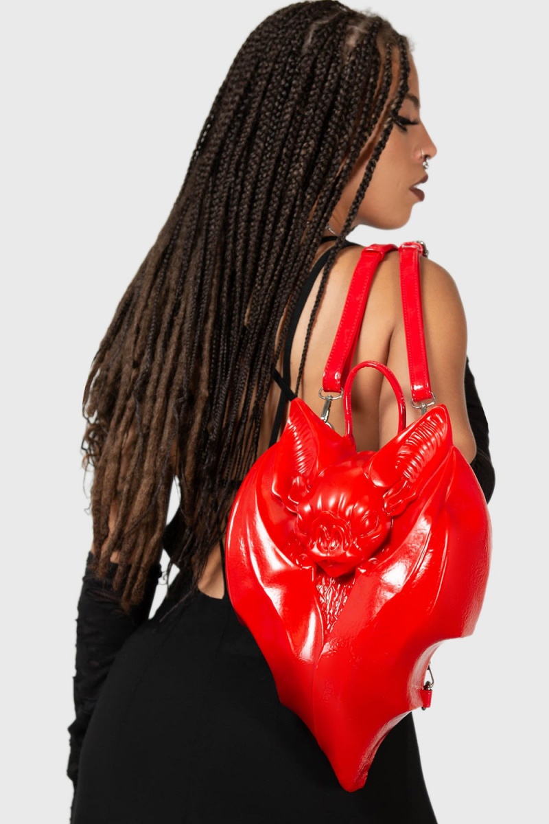 Killstar Nightly Bite Backpack [RED] Červené | ECRVLM-604