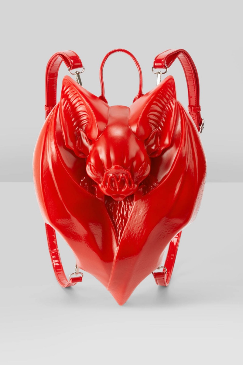 Killstar Nightly Bite Backpack [RED] Červené | ECRVLM-604