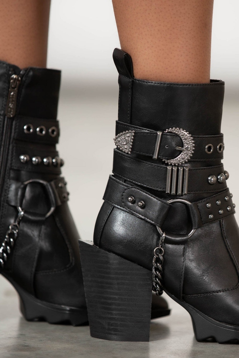 Killstar Onyx Boots Černé | XPSZVR-140
