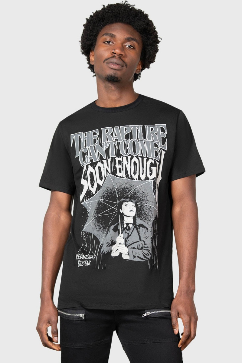 Killstar Outcasts Are In T-Shirt Černé | ZENCVD-678