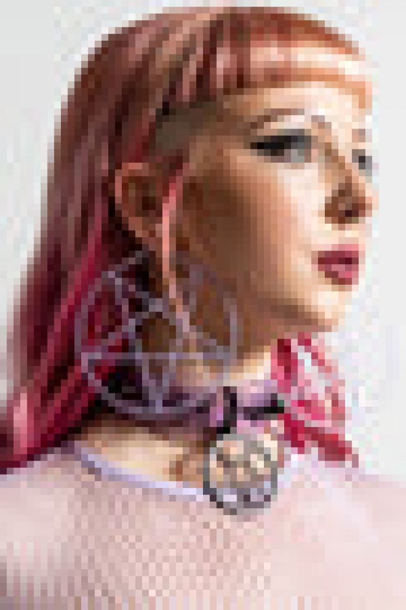 Killstar Pentagram Hoop Earrings [LILAC] Lilac | PQGAYC-017