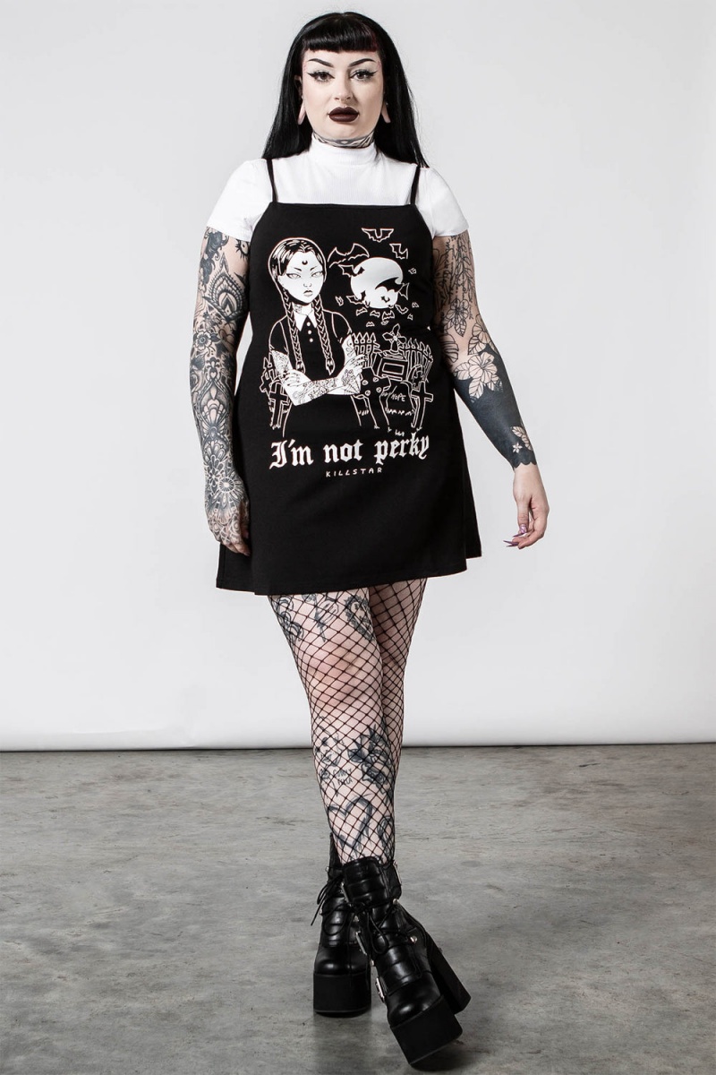 Killstar Perky 2-Piece Šaty Černé | PRSWEM-426