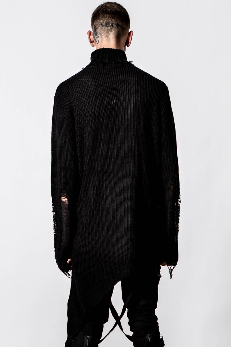 Killstar Placebo Knit Svetrové Černé | NROIKV-934