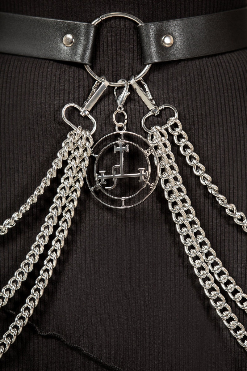 Killstar Poised Opulence Belt Černé | WGQMER-069
