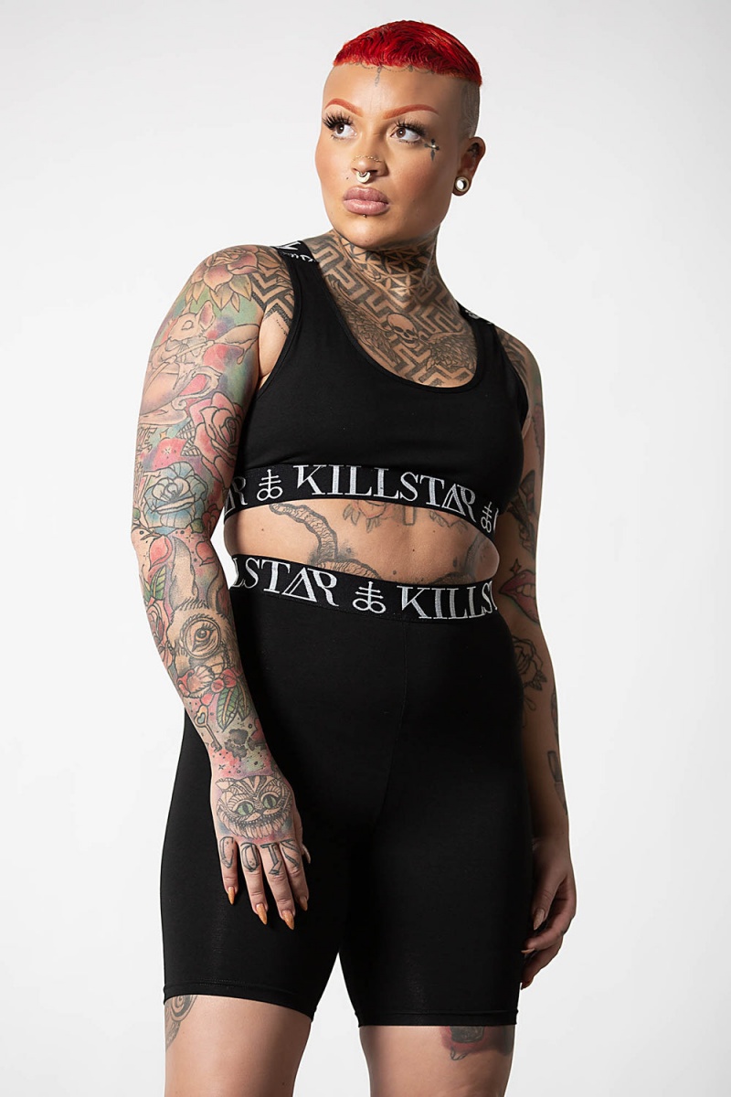 Killstar Prime Time Bike Krátké Černé | GMSWFH-275