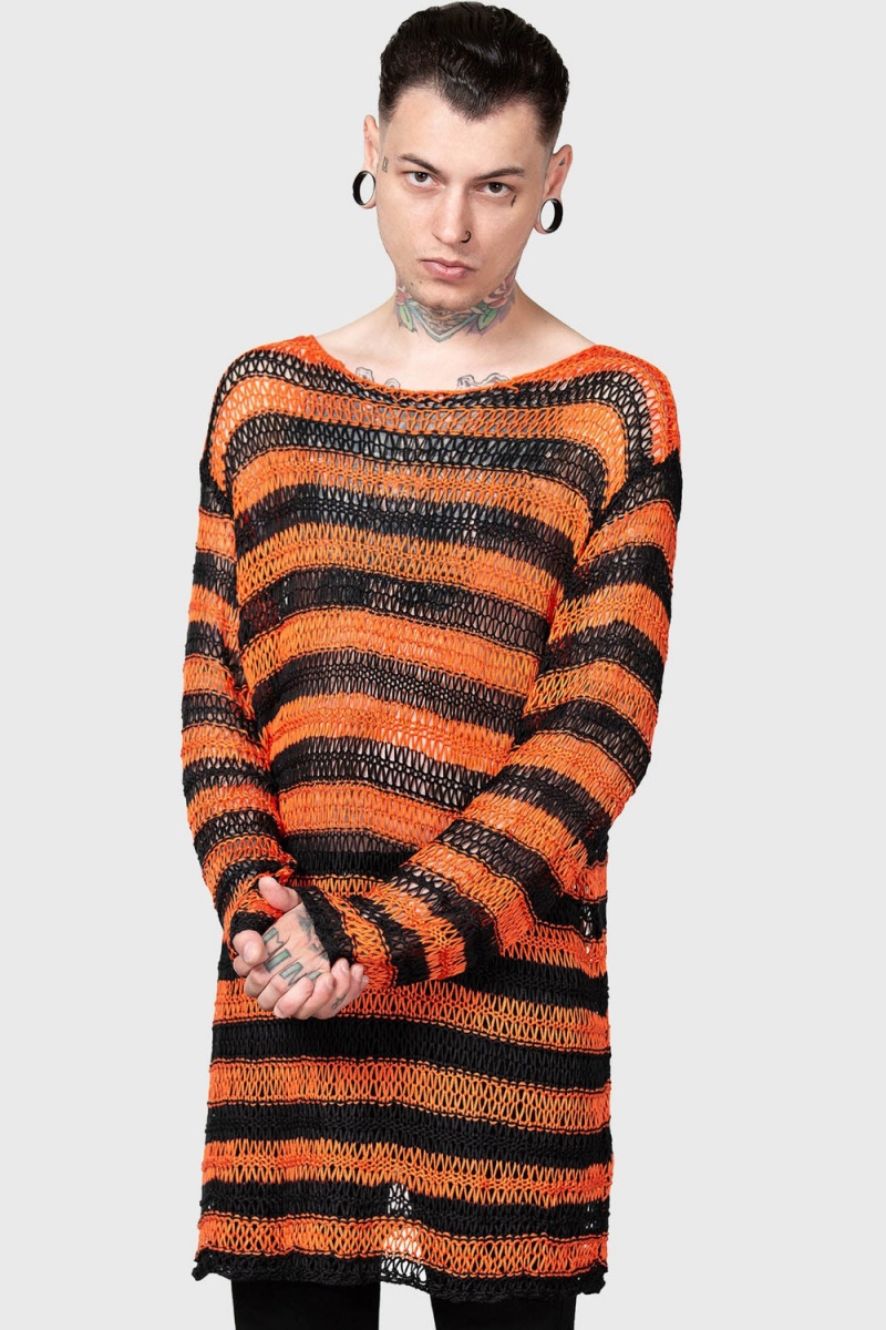 Killstar Pumpkin Patch Svetrové Oranžové | KNGMQB-468