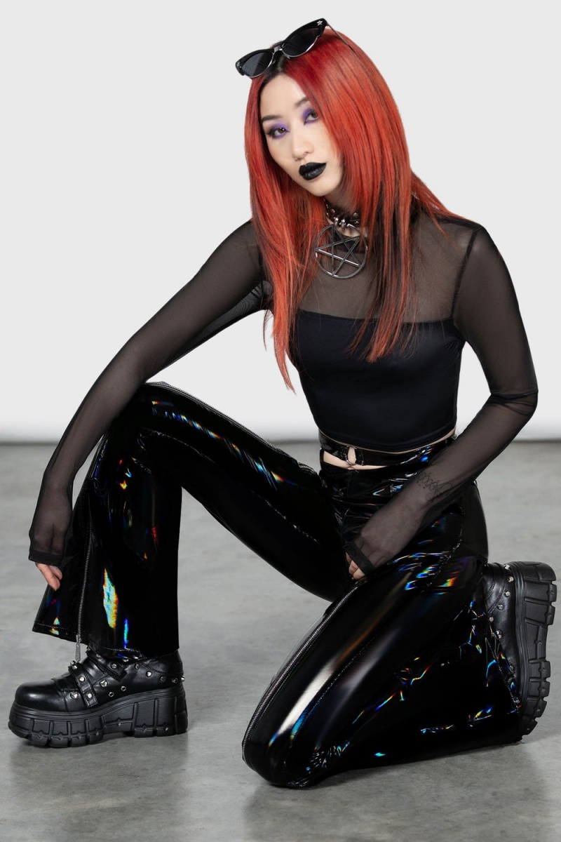 Killstar Rainbow A'Blaze Trousers Rainbow | HPNIOM-249