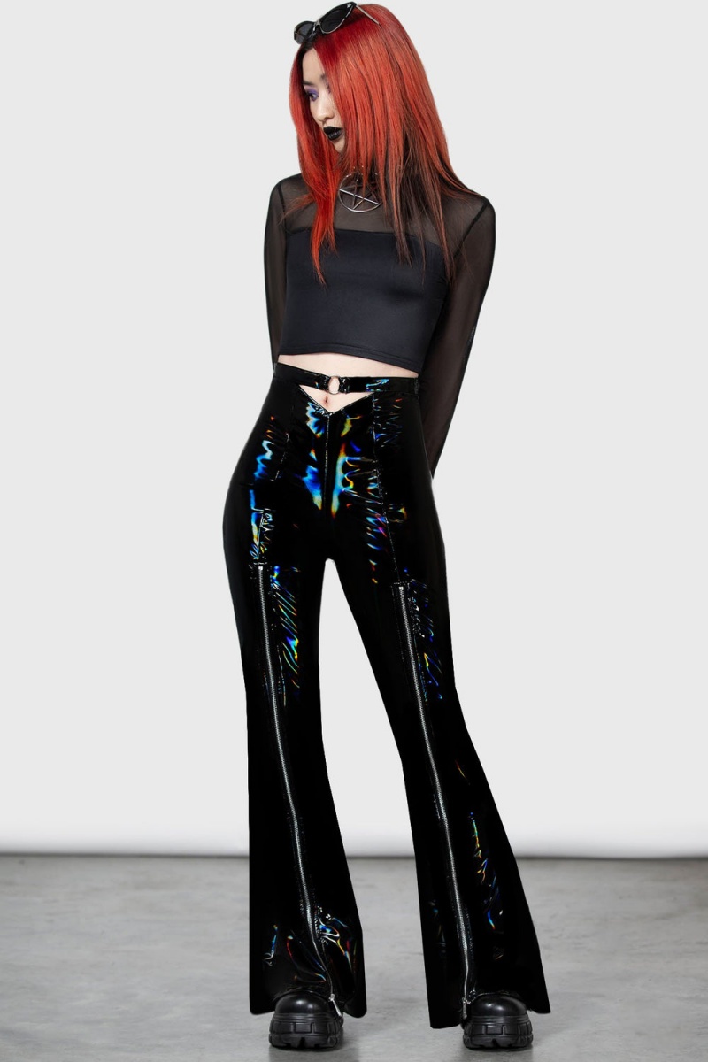 Killstar Rainbow A\'Blaze Trousers Rainbow | HPNIOM-249