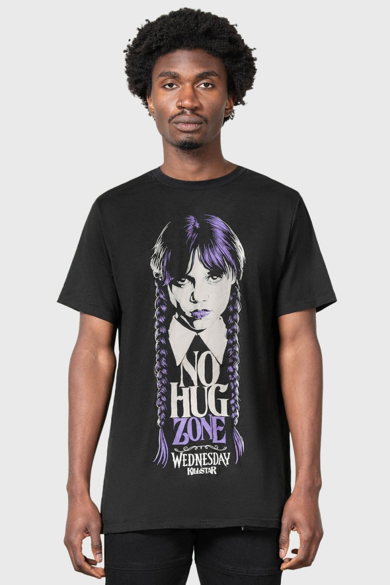 Killstar Ray Of Jet Black T-Shirt Černé | JXVRPY-241