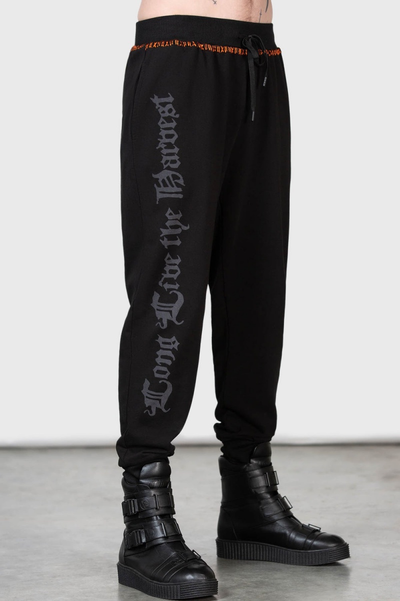 Killstar Reaping Time Joggers Černé | HUZFKD-576
