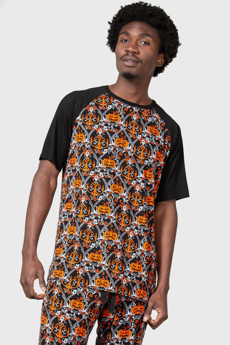 Killstar Ringer T-Shirt Černé | ABFWIO-021