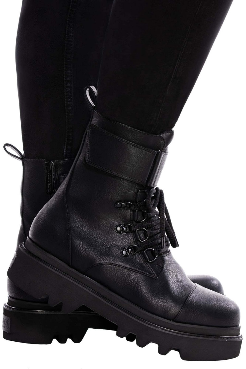 Killstar Ritualz Boots Černé | TYDRGM-032