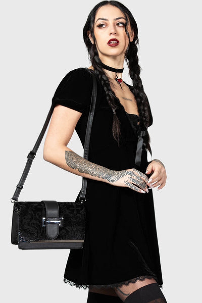 Killstar Salacia Handbag Černé | ZSCDGJ-275