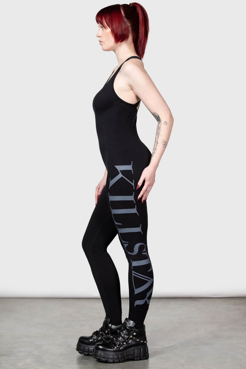 Killstar Scarlet Rising Onesie Černé | WNMRDE-951