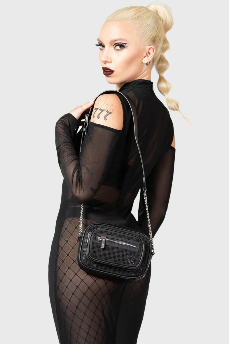 Killstar Scene Queen Bag Černé | IVQKND-526