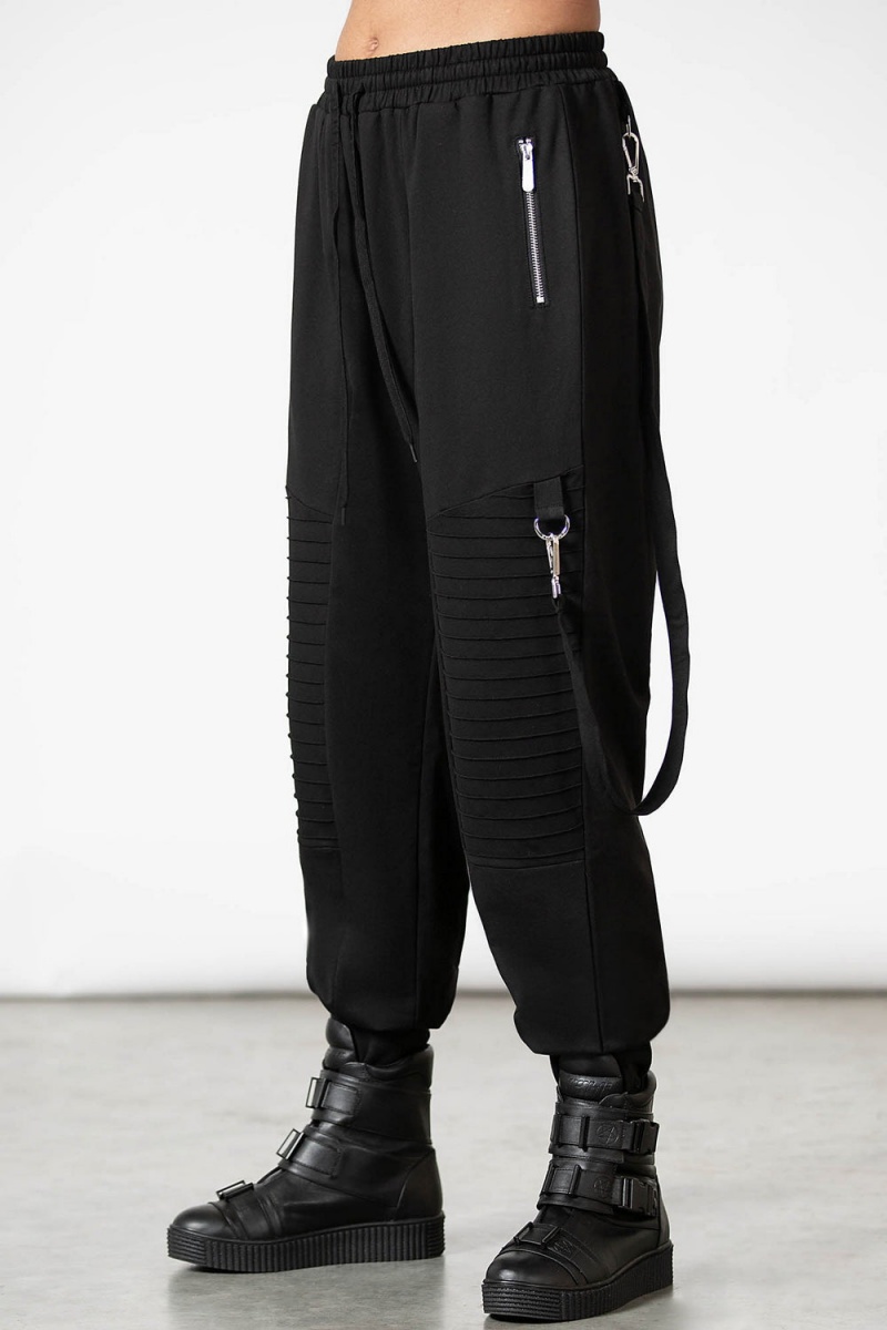 Killstar Scourge Joggers Černé | HEQSZA-237