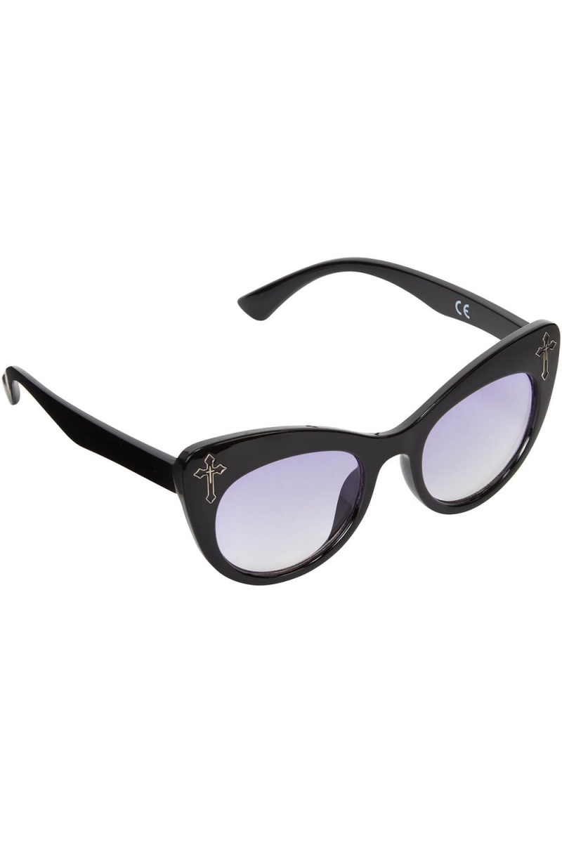 Killstar Shady AF Sunglasses Černé | IATNEF-014