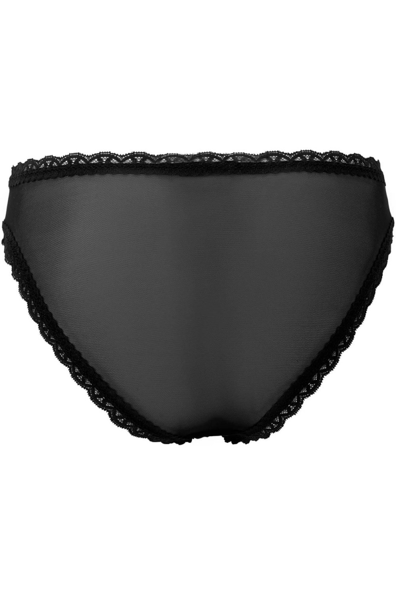Killstar She Bites Krajkové Panty [B] Černé | TJSUBQ-280