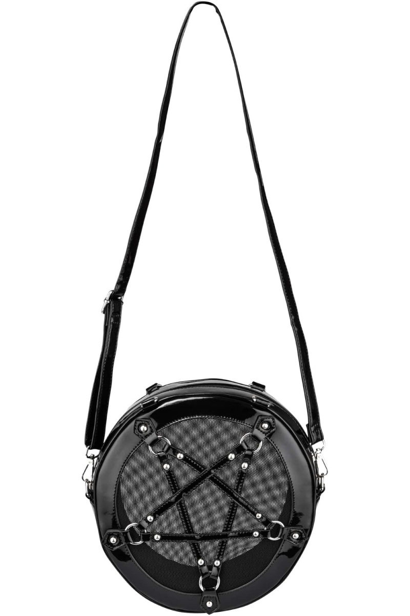 Killstar Shona Beach Bag Černé | FZTRQE-360