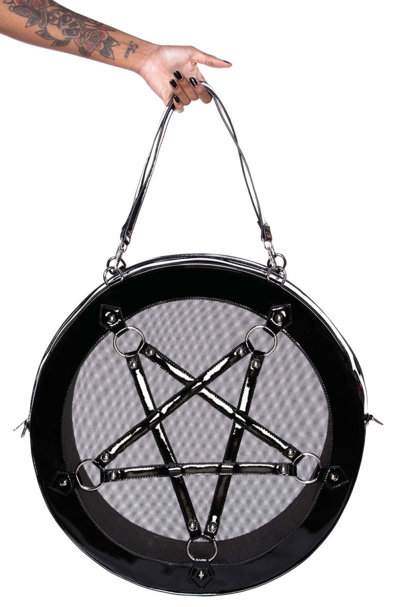 Killstar Shona Beach Bag Černé | FZTRQE-360