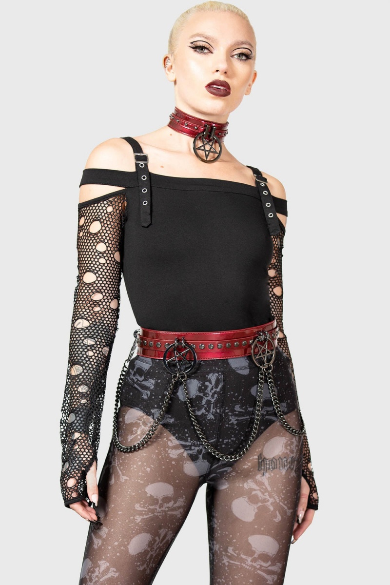 Killstar Sideshow Flares Černé | UXOYDQ-958