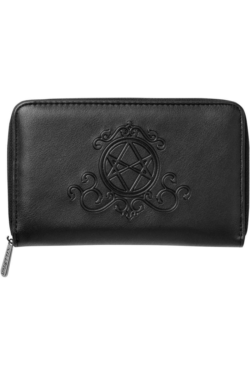 Killstar Spellcaster Wallet Černé | BHMNPE-016