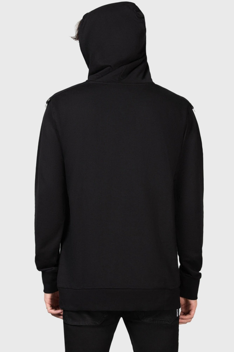 Killstar Spoiler Hoodie Černé | ZHKNSY-569