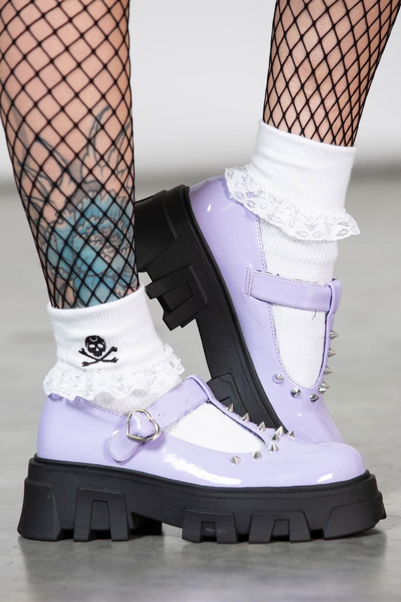 Killstar Sweet On U Mary Janes Lilac | XPZRCE-082