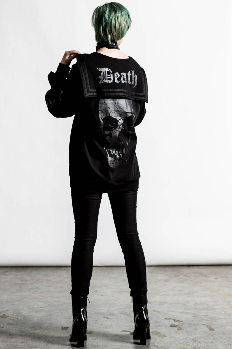 Killstar Symbol Of Light Zip Through Top Černé | QKWUOH-057