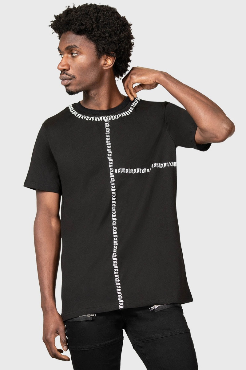 Killstar Thieves Eve T-Shirt Černé | BDRAYQ-852