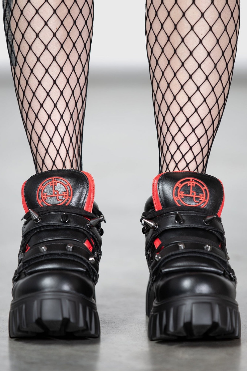 Killstar Torment Sneaker Černé | KNYMEX-092