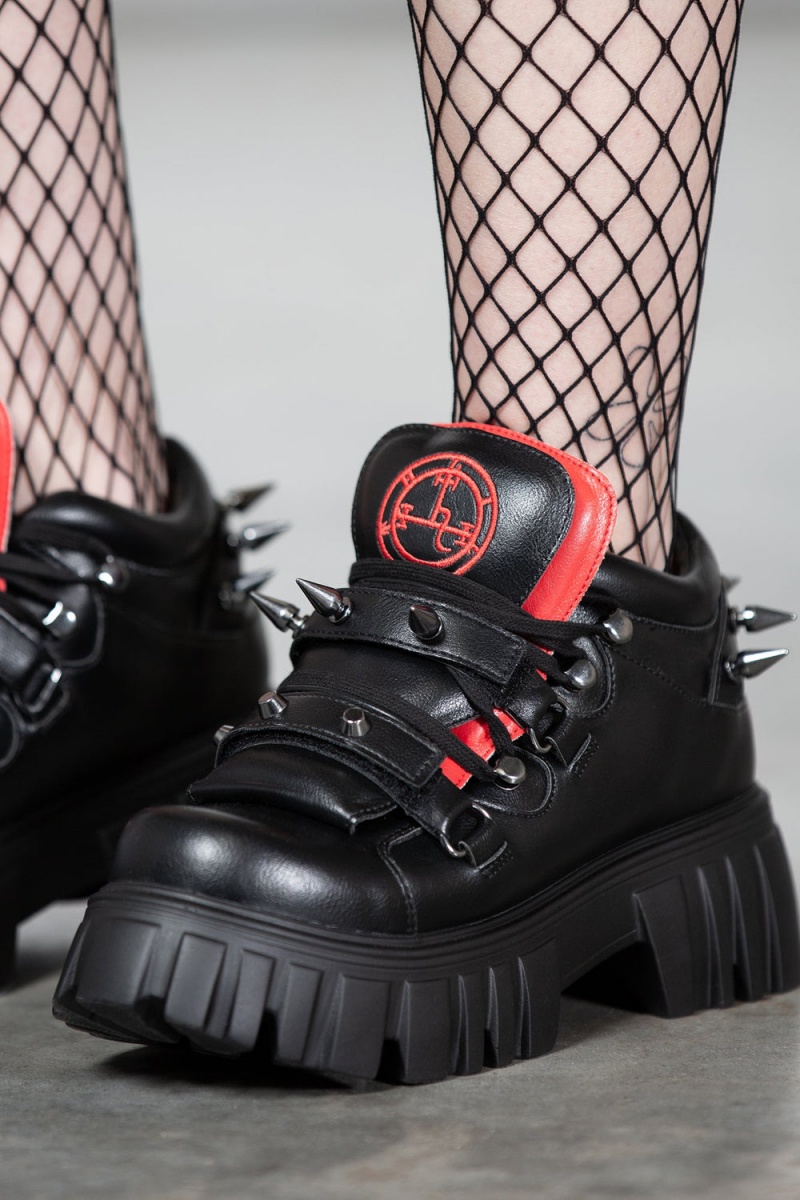 Killstar Torment Sneaker Černé | KNYMEX-092