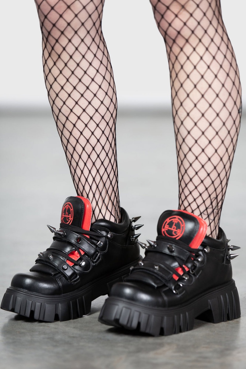 Killstar Torment Sneaker Černé | KNYMEX-092