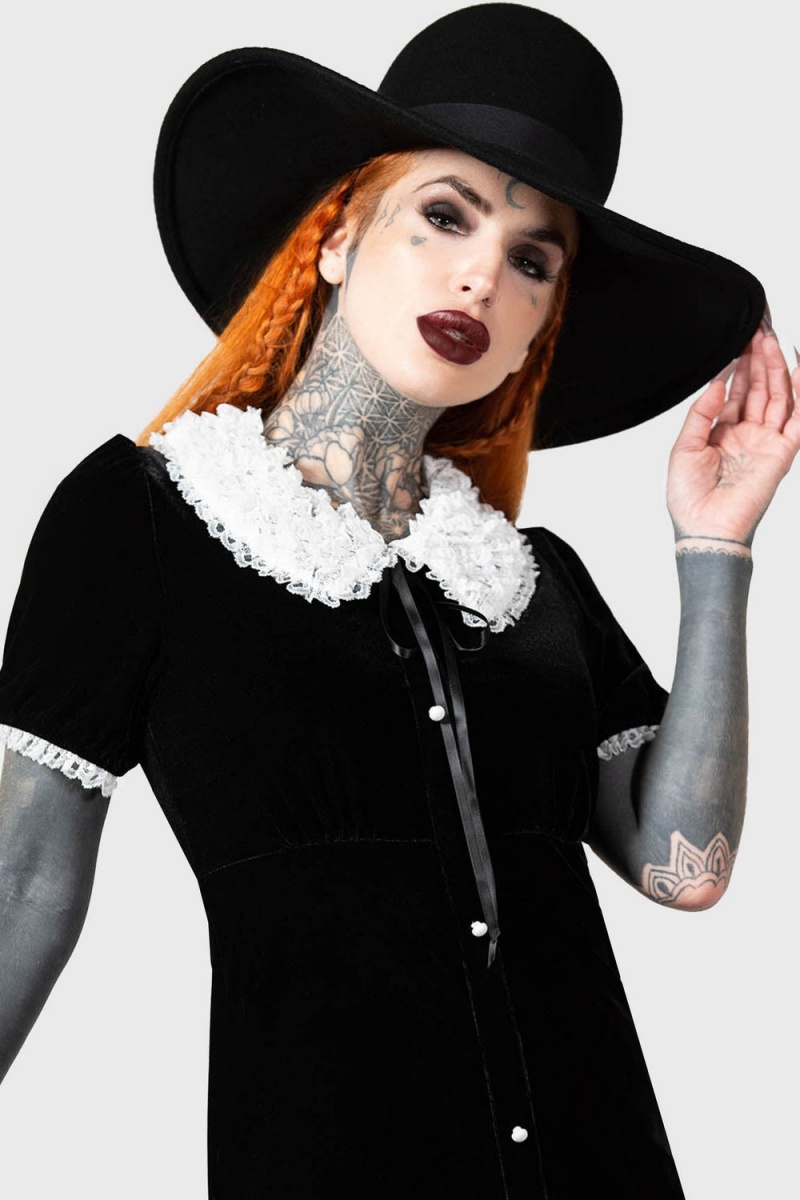 Killstar Trick N' Treat Šaty Černé | EUBFLX-926