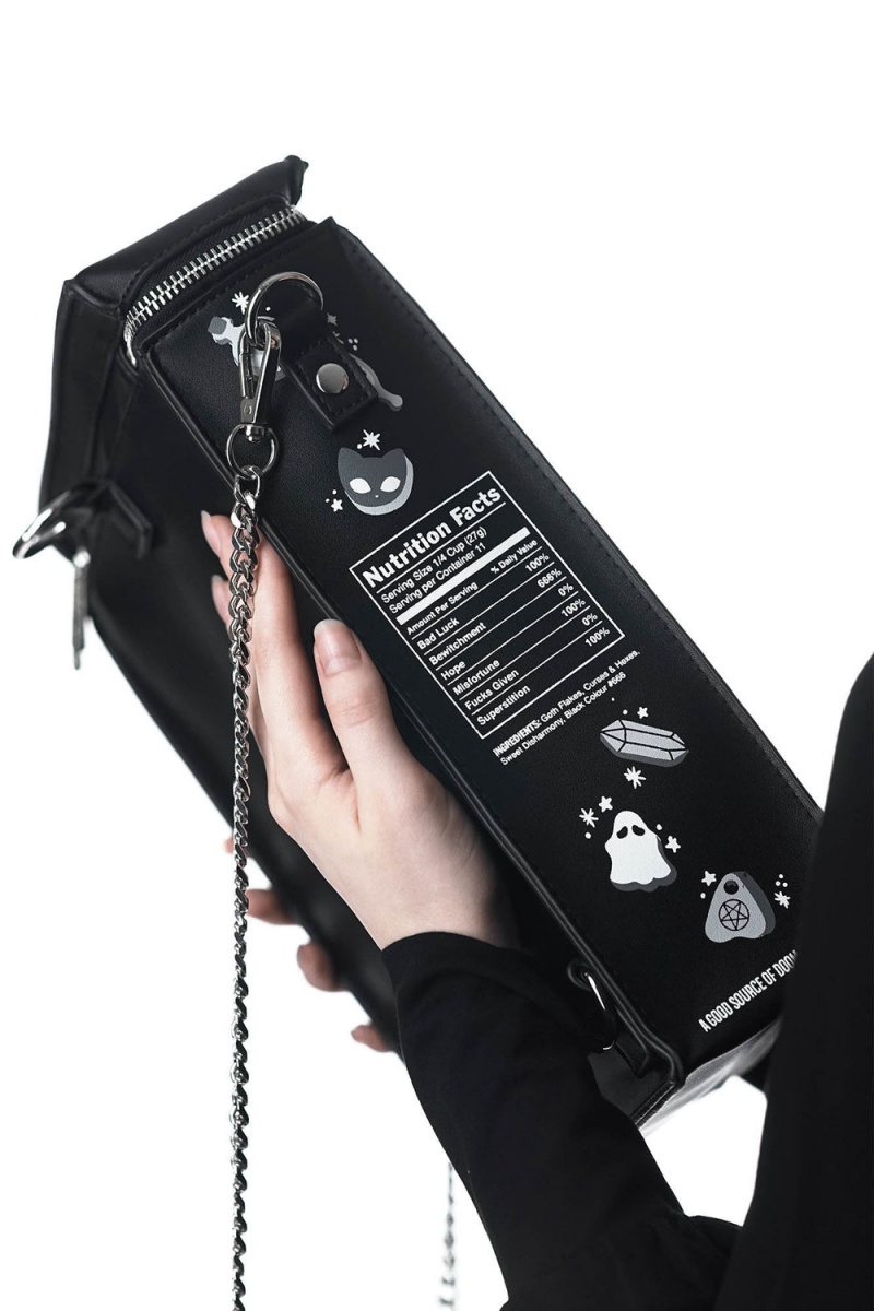 Killstar Unlucky Backpack Černé | FCRVOD-957