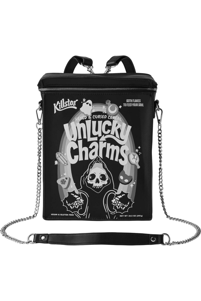 Killstar Unlucky Backpack Černé | FCRVOD-957