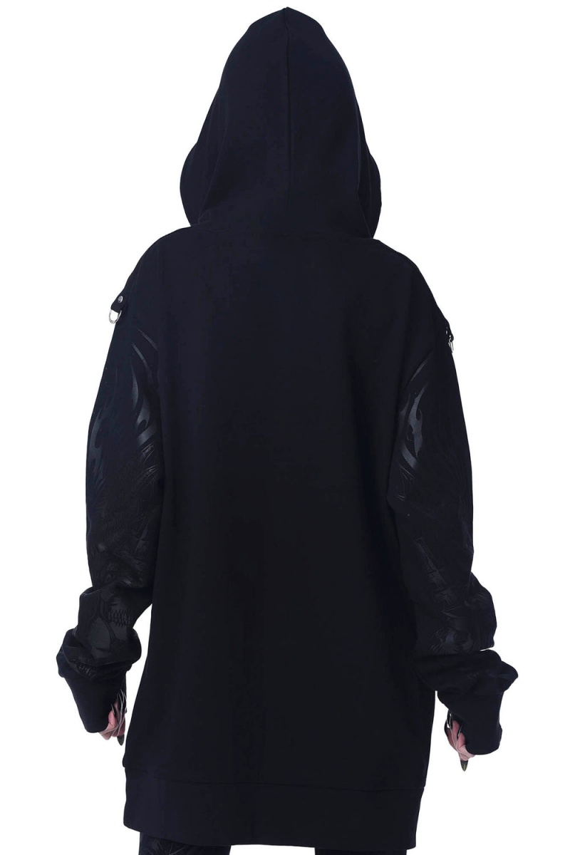 Killstar Untamed Hoodie Černé | XVUOKZ-379