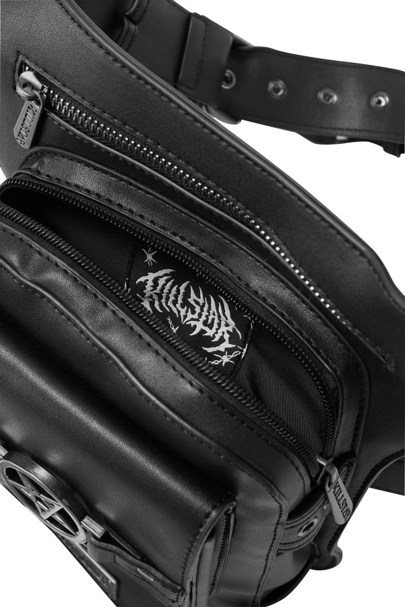Killstar Ursula Holster Bag Černé | DGEAFP-859