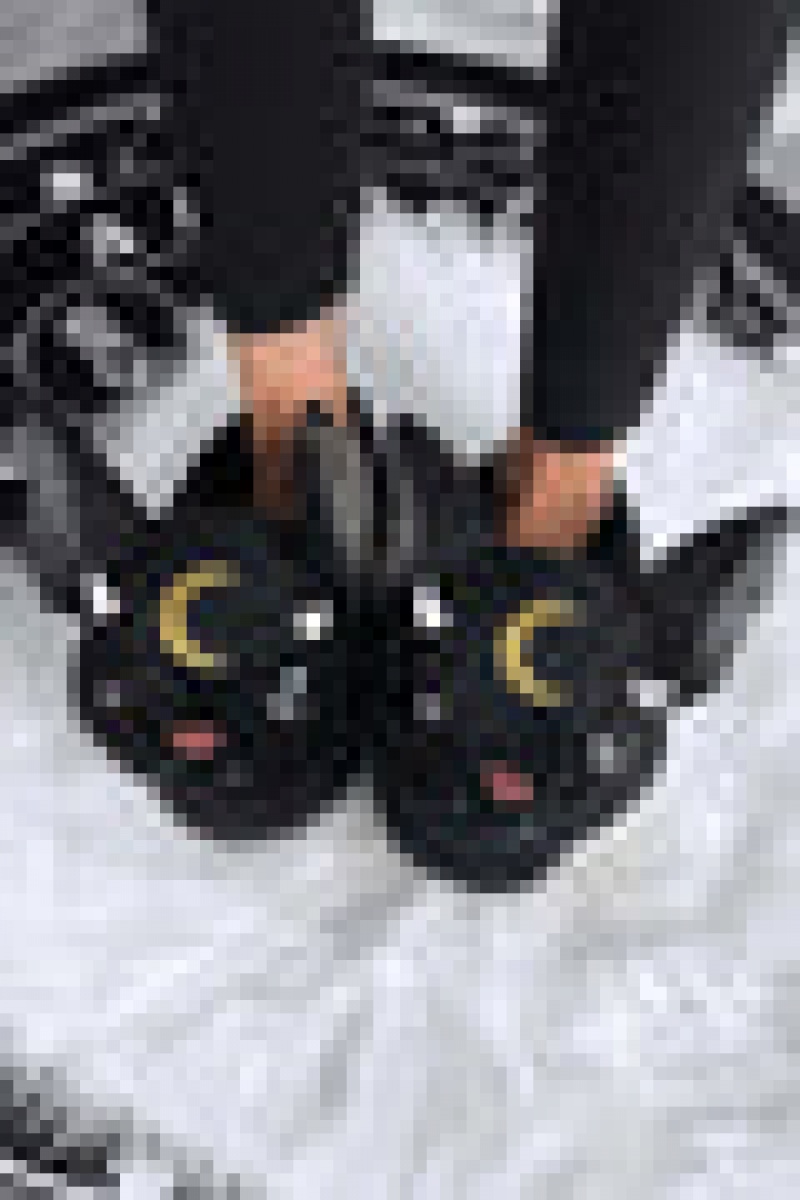 Killstar Vampir Slippers Černé | CZKYTQ-983