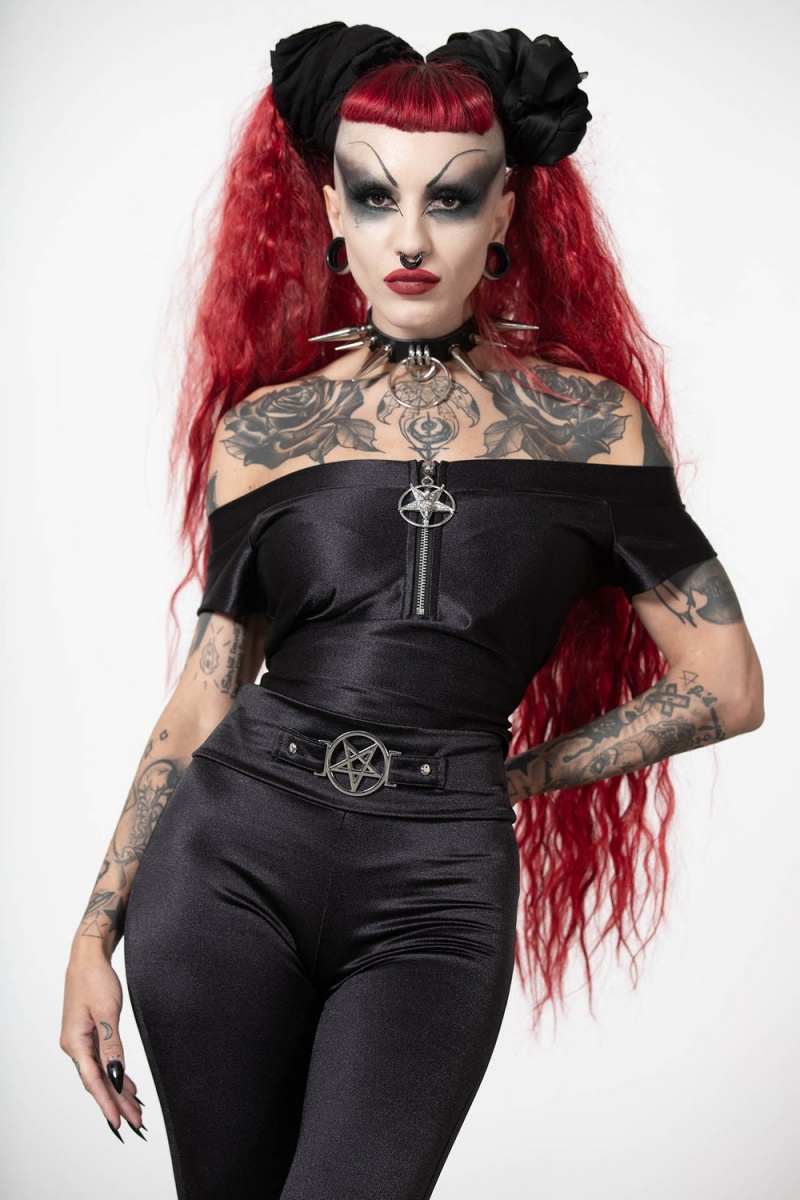 Killstar Vervain Top [B] Černé | ILBCWY-264