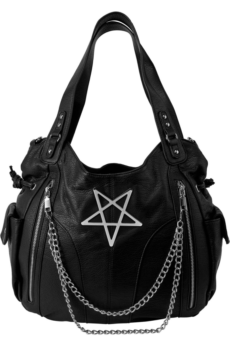 Killstar Vexation Handbag Černé | MYLDTW-903