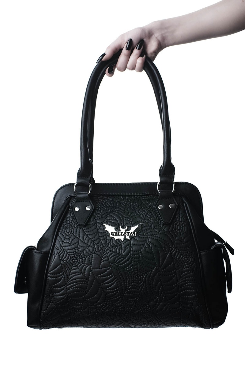 Killstar Webutant Handbag [B] Černé | CIYFTL-921