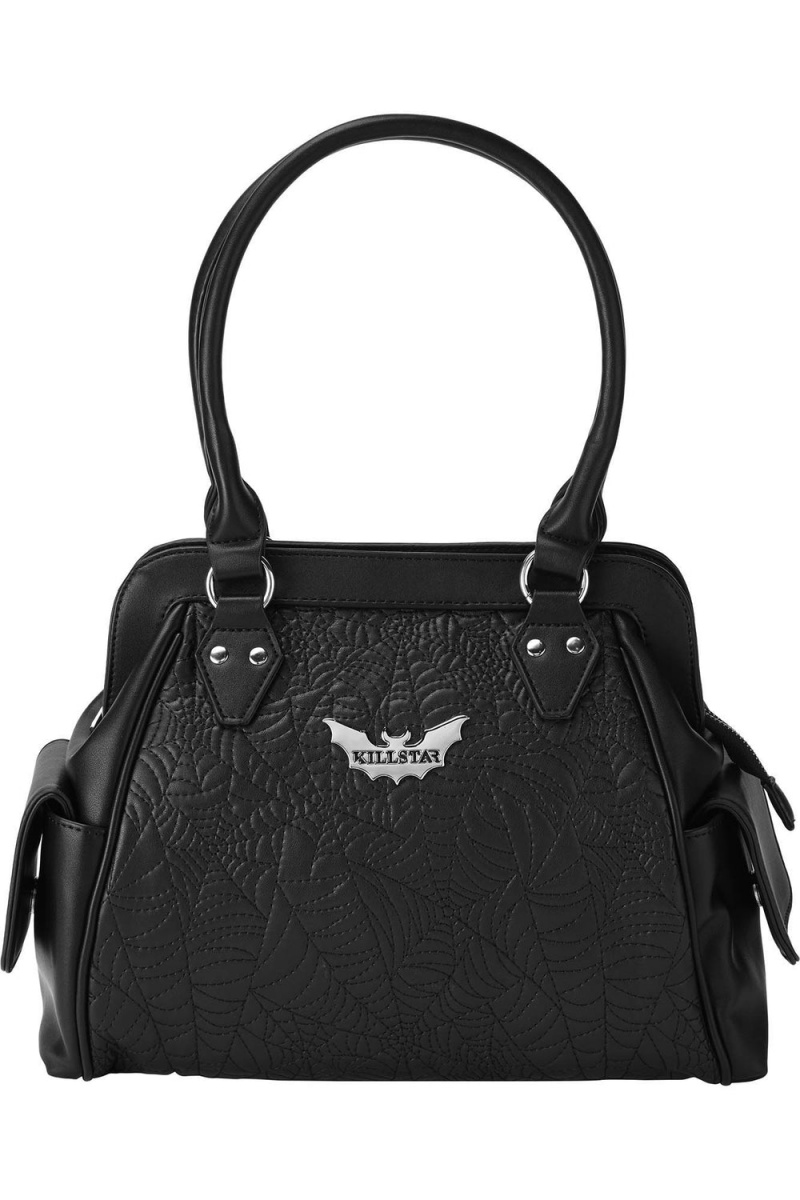 Killstar Webutant Handbag [B] Černé | CIYFTL-921