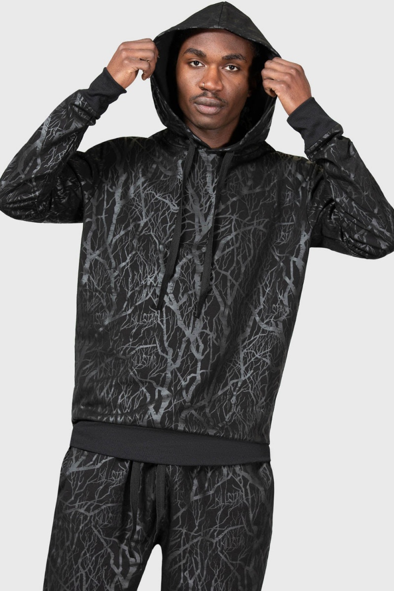 Killstar Wicked Woods Watcher Hoodie Černé | UAKBVS-970